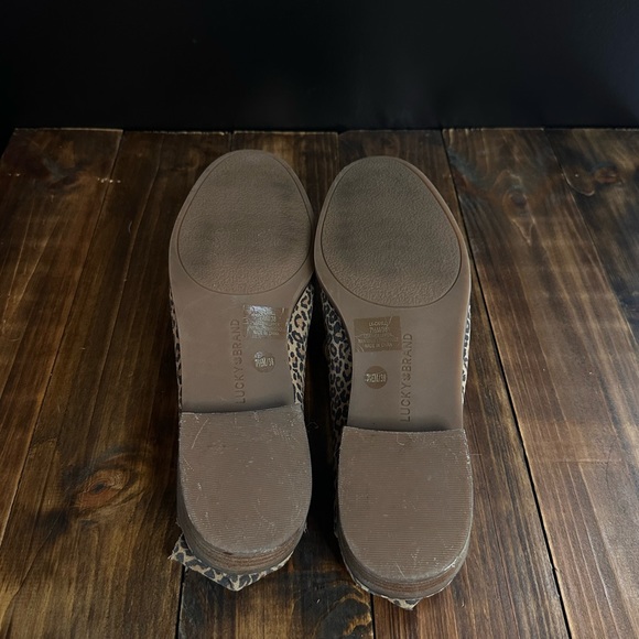 Lucky Brand Cheetah slip on - Picture 3 of 3